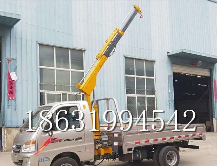 五台县车载吊机车载改装汽车液压吊臂提升机改装220v移动吊机车载吊机